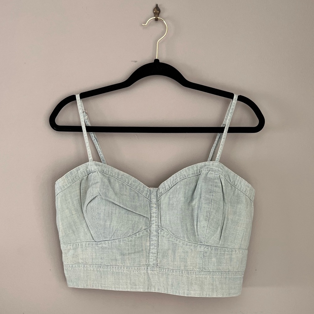 ‼️BOGO SALE‼️ American Eagle Denim Crop Top